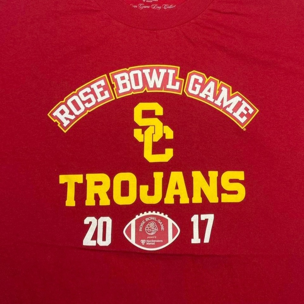 USC Trojans college football shirt ‎ 2017 Rose Bowl game